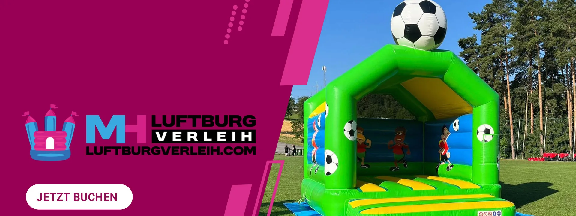 Hüpfburg mieten bei MH Luftburg Verleih in Ternitz